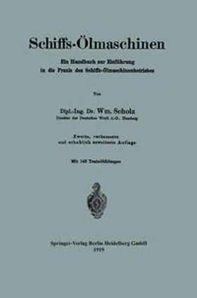 Scholz |  Schiffs-Ölmaschinen | eBook | Sack Fachmedien