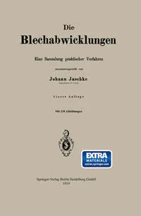 Jaschke | Die Blechabwicklungen | E-Book | sack.de