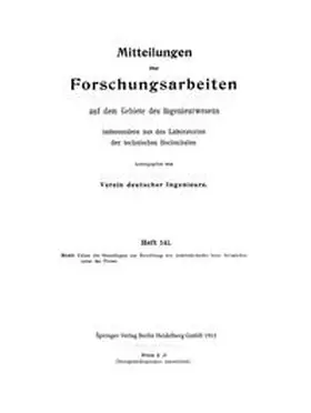 Riedel |  Mitteilungen über Forschungsarbeiten | eBook | Sack Fachmedien