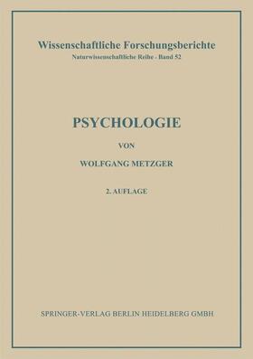 Metzger / Zimbardo | Psychologie | Buch | 978-3-662-42726-2 | sack.de