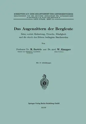 Bartels / Knepper |  Das Augenzittern der Bergleute | Buch |  Sack Fachmedien