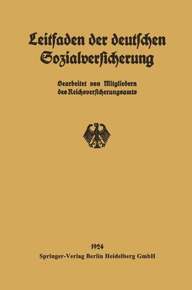 Leitfaden der deutschen Sozialversicherung | Buch | 978-3-662-42868-9 | sack.de