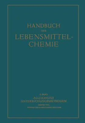 Bömer / Strohecker / Täufel |  Allgemeine Untersuchungsmethoden | eBook | Sack Fachmedien