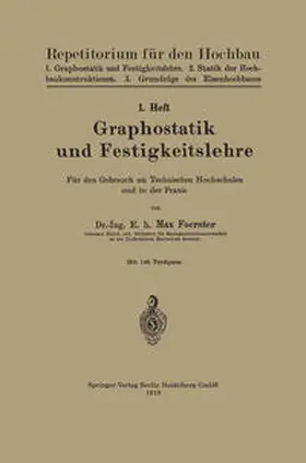 Förster |  Graphostatik und Festigkeitslehre | eBook | Sack Fachmedien