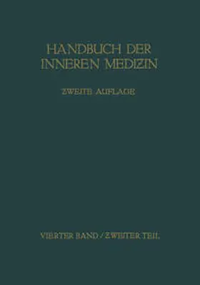 Bergmann / Lichtwitz / Lommel |  Blut, Bewegungsapparat, Konstitution, Stoffwechsel, Blutdrüsen, Erkrankungen aus physikalischen Ursachen, Vergiftungen | eBook | Sack Fachmedien