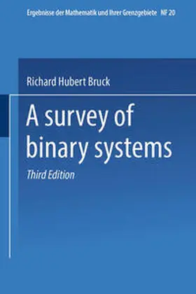 Bruck |  A Survey of Binary Systems | eBook | Sack Fachmedien