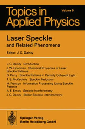 Dainty |  Laser Speckle and Related Phenomena | eBook | Sack Fachmedien