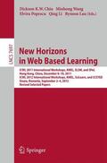 Chiu / Wang / Lau |  New Horizons in Web Based Learning | Buch |  Sack Fachmedien