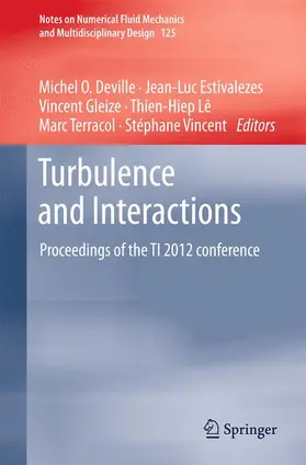 Deville / Estivalezes / Vincent |  Turbulence and Interactions | Buch |  Sack Fachmedien