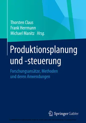 Claus / Herrmann / Manitz |  Produktionsplanung und –steuerung | eBook | Sack Fachmedien