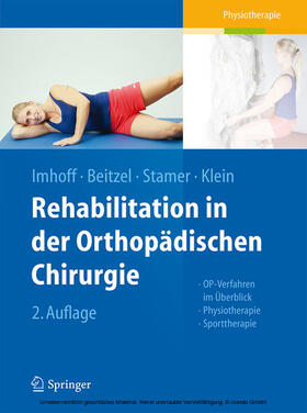 Imhoff / Beitzel / Stamer | Rehabilitation in der orthopädischen Chirurgie | E-Book | sack.de