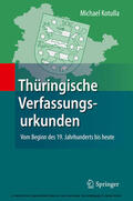 Kotulla |  Thüringische Verfassungsurkunden | eBook | Sack Fachmedien