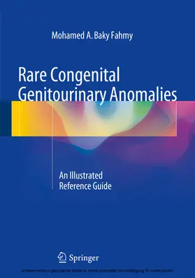Fahmy |  Rare Congenital Genitourinary Anomalies | eBook | Sack Fachmedien