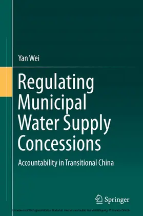 Wei | Regulating Municipal Water Supply Concessions | E-Book | www.sack.de