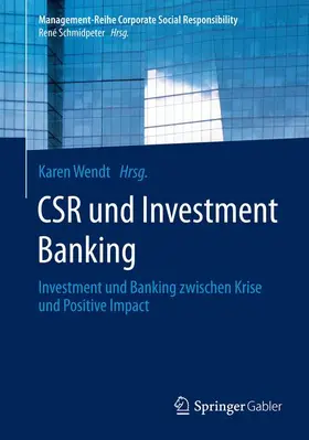 Wendt |  CSR und Investment Banking | Buch |  Sack Fachmedien