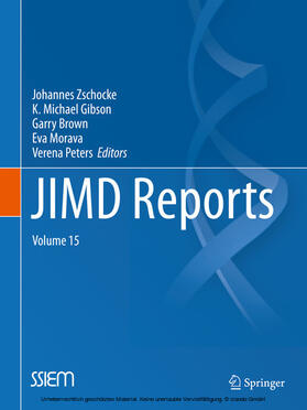 Zschocke / Gibson / Brown | JIMD Reports, Volume 15 | E-Book | sack.de