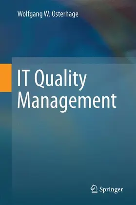 Osterhage |  IT Quality Management | Buch |  Sack Fachmedien