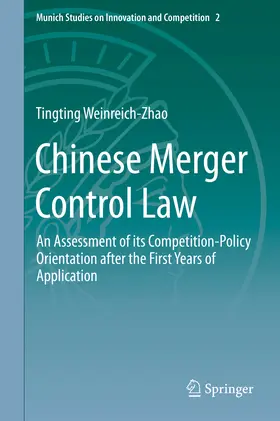 Weinreich-Zhao | Chinese Merger Control Law | E-Book | www.sack.de