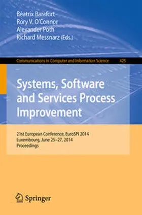 Barafort / O'Connor / Poth | Systems, Software and Services Process Improvement | E-Book | sack.de
