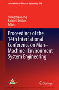 Long / Dhillon |  Proceedings of the 14th International Conference on Man-Machine-Environment System Engineering | eBook | Sack Fachmedien