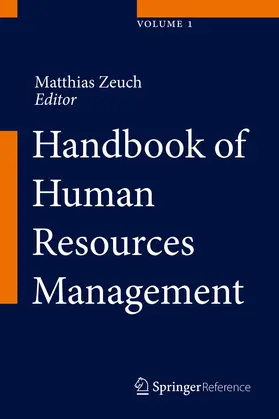 Zeuch |  Handbook of Human Resources Management | Buch |  Sack Fachmedien
