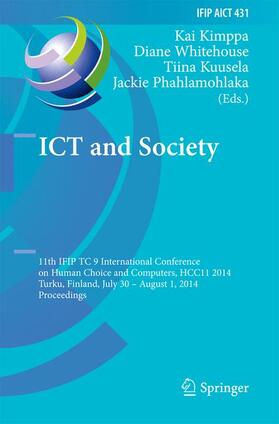 Kimppa / Phahlamohlaka / Whitehouse |  ICT and Society | Buch |  Sack Fachmedien