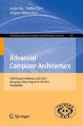 Wu / Wang / Chen |  Advanced Computer Architecture | Buch |  Sack Fachmedien