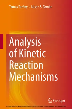 Turányi / Tomlin | Analysis of Kinetic Reaction Mechanisms | E-Book | www.sack.de