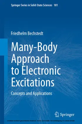 Bechstedt | Many-Body Approach to Electronic Excitations | E-Book | www.sack.de