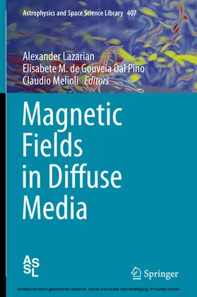 Lazarian / de Gouveia Dal Pino / Melioli |  Magnetic Fields in Diffuse Media | eBook | Sack Fachmedien