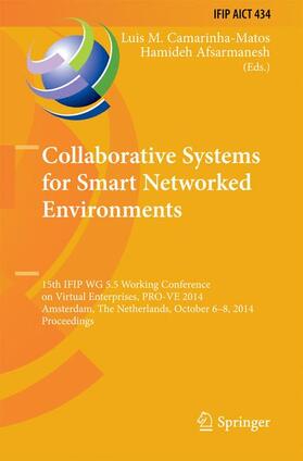 Afsarmanesh / Camarinha-Matos | Collaborative Systems for Smart Networked Environments | Buch | 978-3-662-44744-4 | sack.de