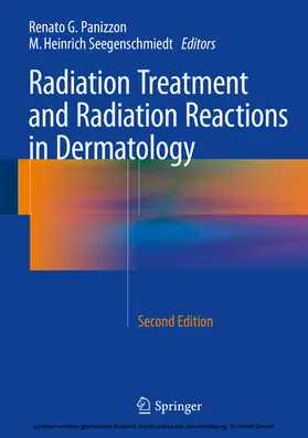 Panizzon / Seegenschmiedt |  Radiation Treatment and Radiation Reactions in Dermatology | eBook | Sack Fachmedien