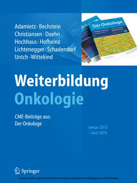 Adamietz / Bechstein / Wittekind |  Weiterbildung Onkologie | eBook | Sack Fachmedien