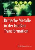Kümmerer / Exner / Held |  Kritische Metalle in der Großen Transformation | Buch |  Sack Fachmedien