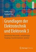 Paul |  Grundlagen der Elektrotechnik und Elektronik 3 | Buch |  Sack Fachmedien