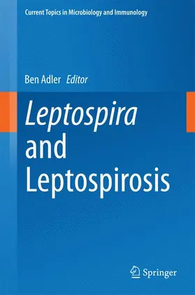 Adler |  Leptospira and Leptospirosis | Buch |  Sack Fachmedien