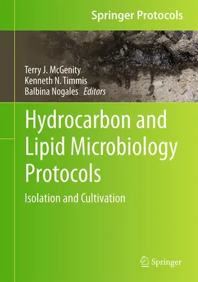 McGenity / Nogales / Timmis |  Hydrocarbon and Lipid Microbiology Protocols | Buch |  Sack Fachmedien