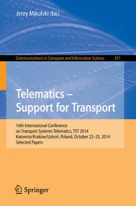 Mikulski |  Telematics - Support for Transport | Buch |  Sack Fachmedien