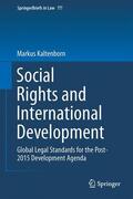 Kaltenborn |  Social Rights and International Development | Buch |  Sack Fachmedien