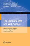 Zhao / Du / Pan |  The Semantic Web and Web Science | Buch |  Sack Fachmedien