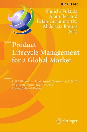 Fukuda / Bouras / Bernard |  Product Lifecycle Management for a Global Market | Buch |  Sack Fachmedien