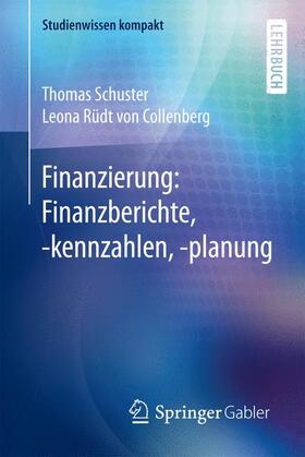 Rüdt von Collenberg / Schuster | Finanzierung: Finanzberichte, -kennzahlen, -planung | Buch | 978-3-662-46181-5 | sack.de