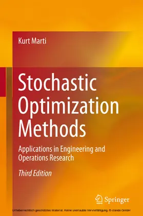 Marti |  Stochastic Optimization Methods | eBook | Sack Fachmedien