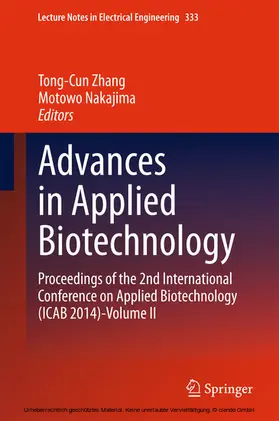 Zhang / Nakajima | Advances in Applied Biotechnology | E-Book | sack.de