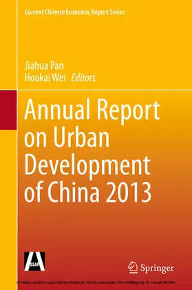 Pan / Wei |  Annual Report on Urban Development of China 2013 | eBook | Sack Fachmedien