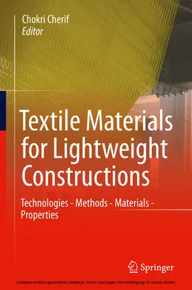 Cherif |  Textile Materials for Lightweight Constructions | eBook | Sack Fachmedien