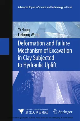 Hong / Wang | Deformation and Failure Mechanism of Excavation in Clay Subjected to Hydraulic Uplift | E-Book | sack.de