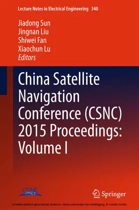 Sun / Liu / Fan | China Satellite Navigation Conference (CSNC) 2015 Proceedings: Volume I | E-Book | sack.de