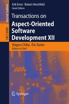 Chiba / Tanter / Ernst |  Transactions on Aspect-Oriented Software Development XII | eBook | Sack Fachmedien
