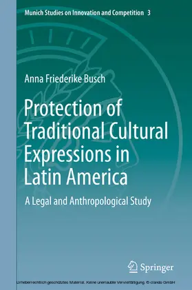 Busch | Protection of Traditional Cultural Expressions in Latin America | E-Book | sack.de